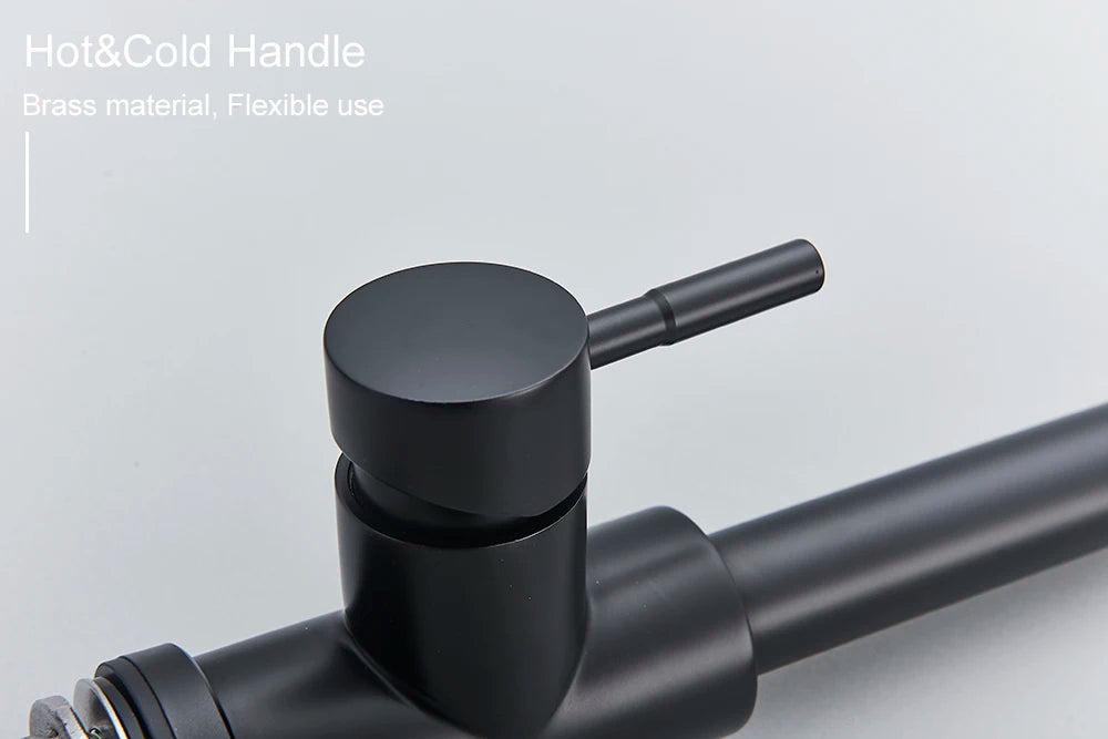Pull Out Sensor Black Kitchen Faucet Sensitive Touch Control Faucet Mixer