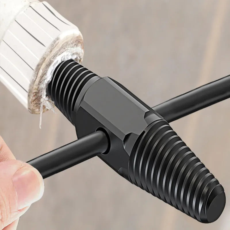 Double Head Wrench Faucet Valve Broken Screw Extractor Set Pipe Remover Damaged Wire Water Pipe Bolt Removal Plumbing Tools Set