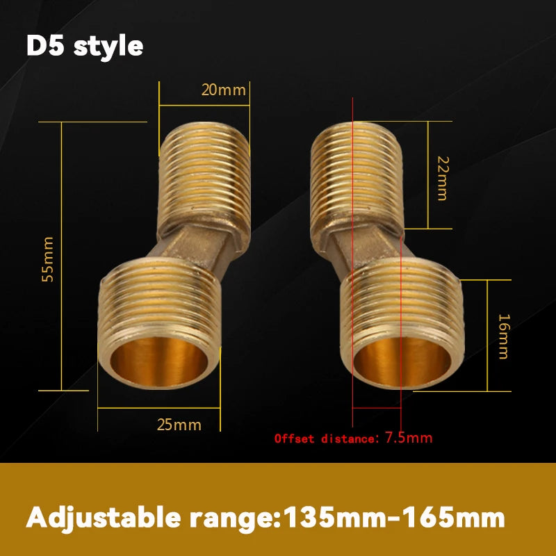 Shower System Mounting Accessories Lengthening Screws Eccentric Screw Bathroom Faucet Connector Faucet Universal Accessories