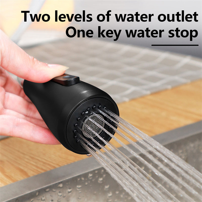 Kitchen Faucets stainless steel Pull Out Kitchen Sink Water Tap Mixer Stream Sprayer Head