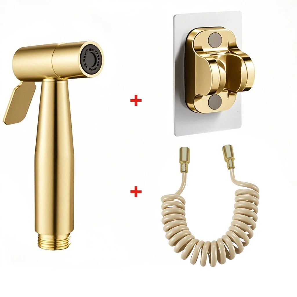 304 Stainless Steel Spray Gun Shower Handheld Bidet Sprayer Set