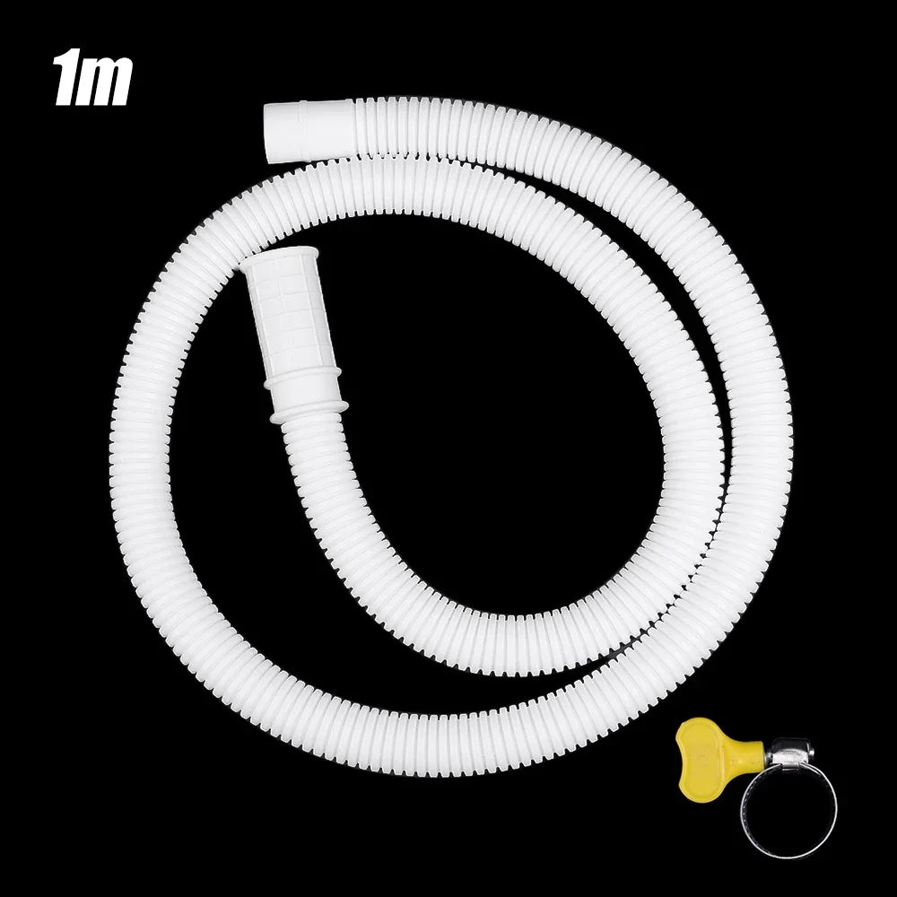 0.5/1/2/3M Washing Machine Draining Hoses Bendable Plastic Tube Faucet Extension Plumbing Hoses Air Conditioner Drain Hoses