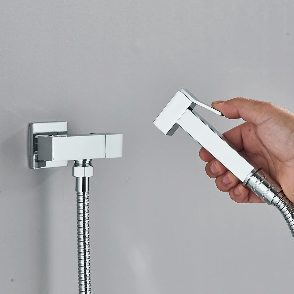 Bidet Faucet Brass Tap Washer Mixer Single Cold Water