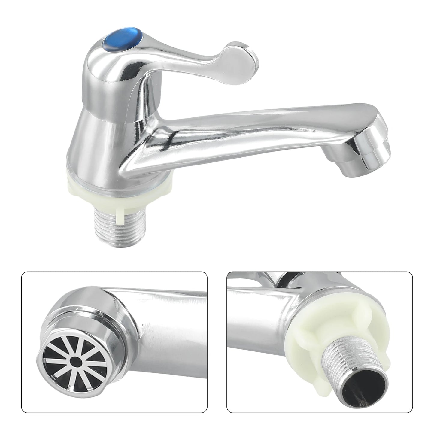 Bathroom Single Cold Water Tap Basin Sink Faucet Mixer