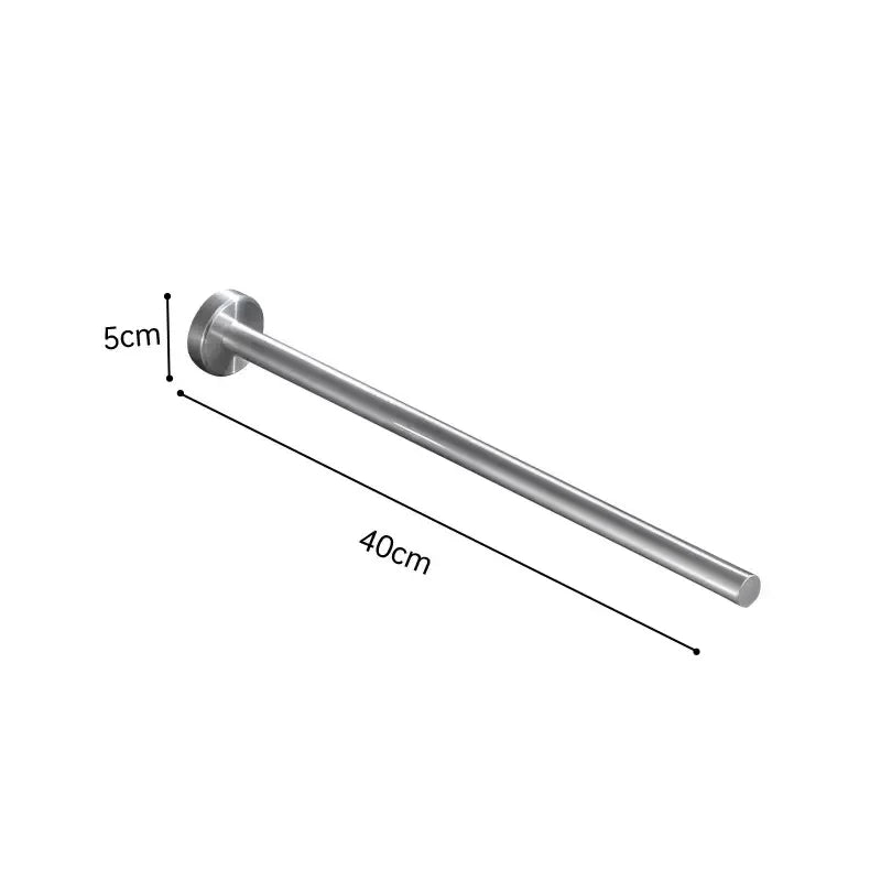 Bathroom Towel Rack Stainless Steel Holder Double Towel Rack