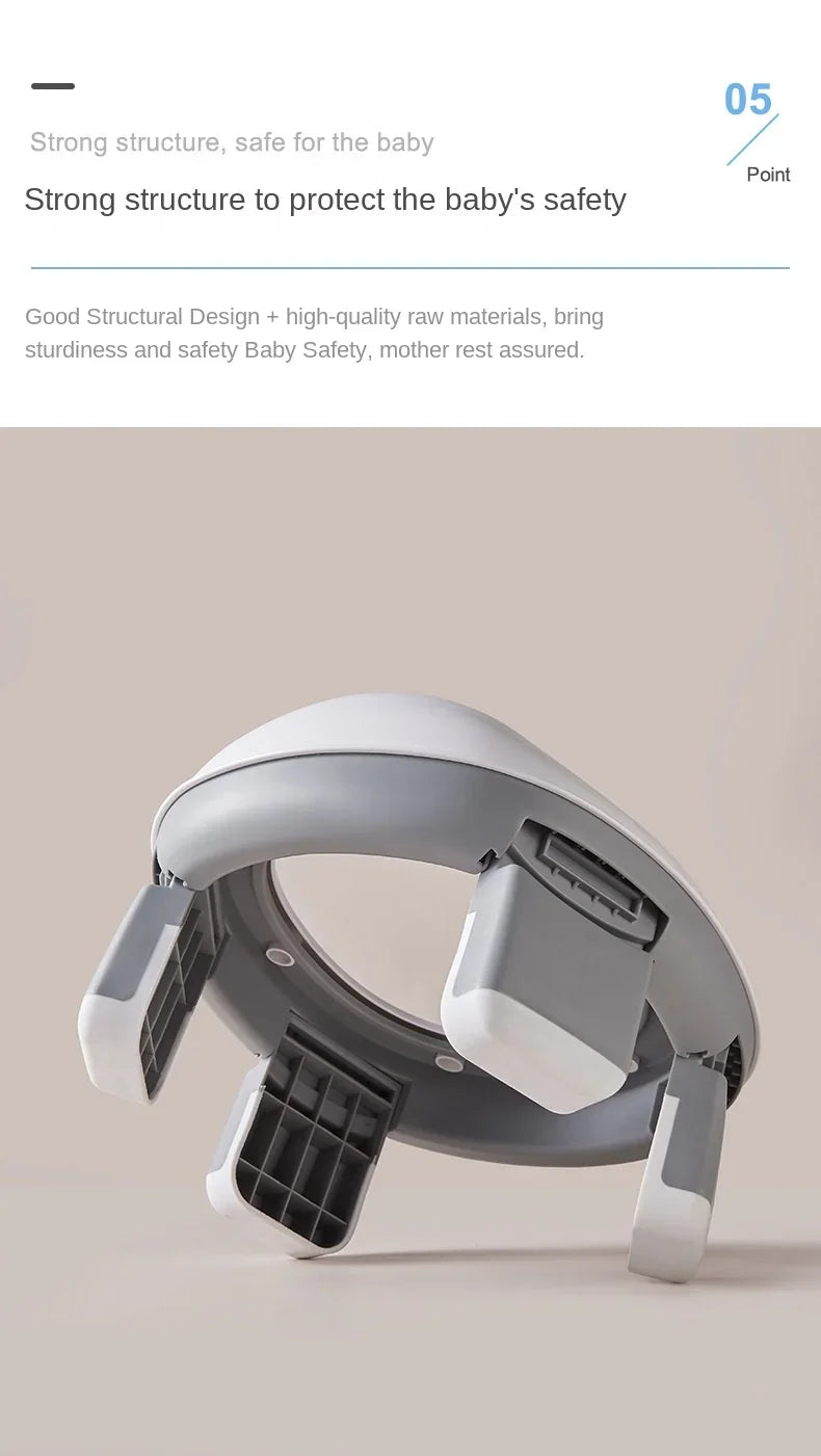 3 in 1 Travel Toilet Seat Foldable Children Potty with Bags Baby Pot Portable Silicone Baby Potty Training Toilet Seat