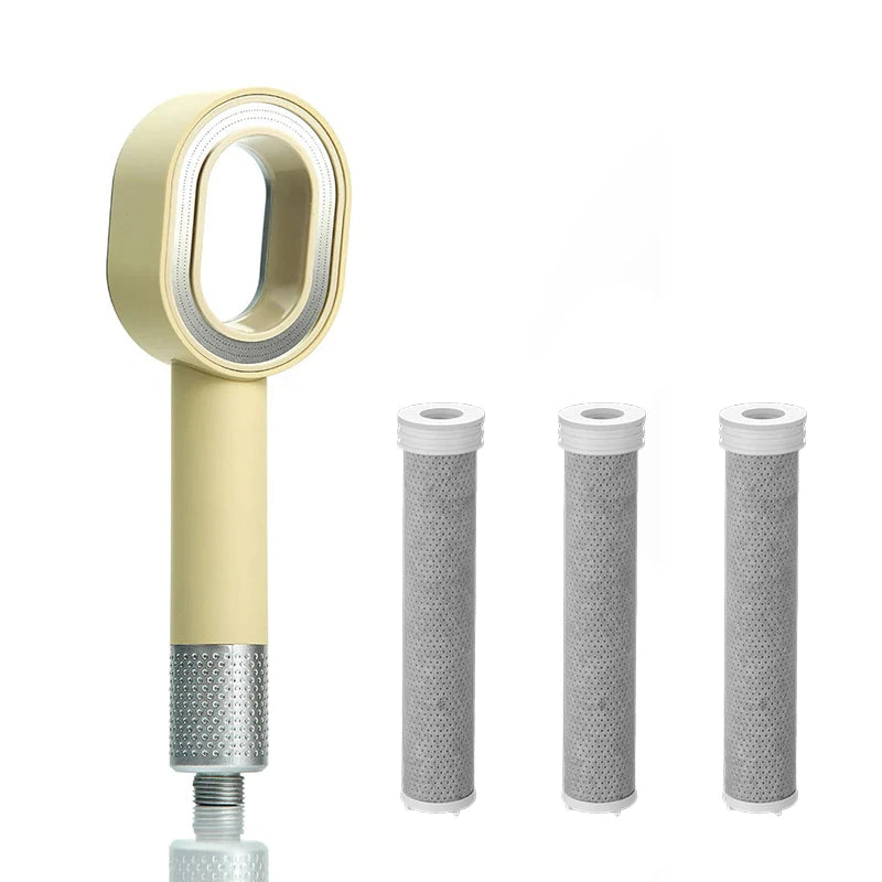 Filter Shower Head High Pressure Beauty Rain Faucet Shower head Filtration Purification