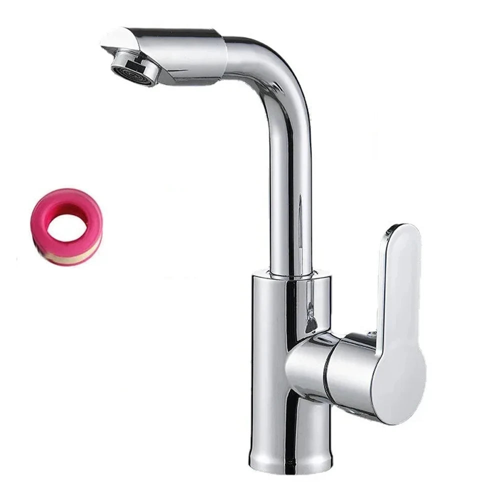 Bathroom faucet washbasin hot cold water 2-in-1 sink washbasin universal faucet
