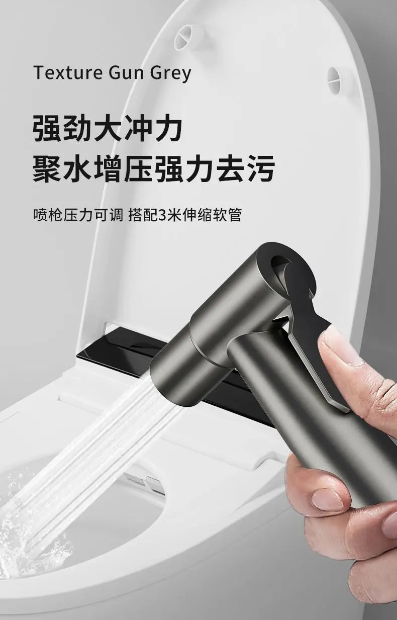 Handheld Toilet Bidet Faucet Sprayer Stainless Steel