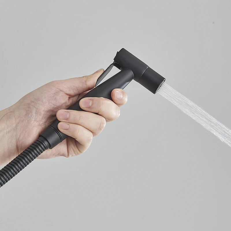 Handheld Toilet Bidet Sprayer With Brass Valve Stainless Steel