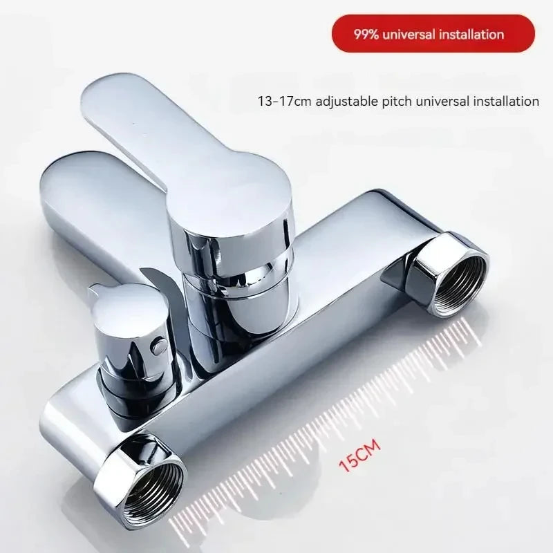 Bathroom Shower Faucet Mixing Valve Shower ,Shower Set Bathtub Mixing Switch Triple Hot and Cold Faucet