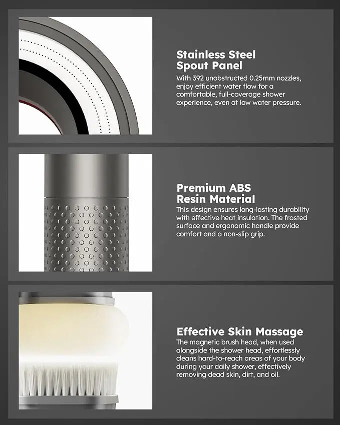 Filter Shower Head High Pressure Beauty Rain Faucet Shower head Filtration Purification