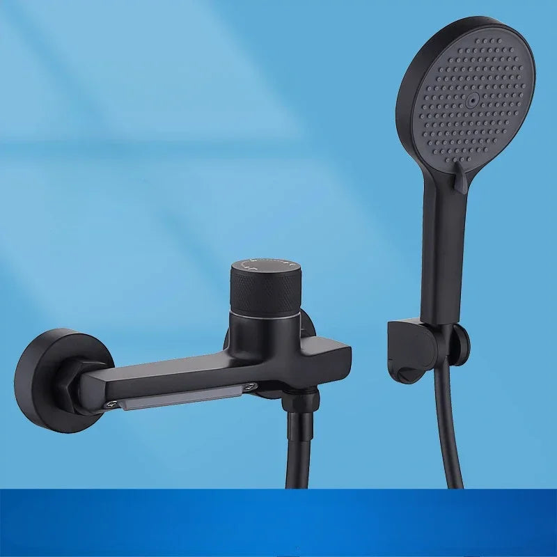 Gun Grey Shower Set , Bathroom Shower Faucet