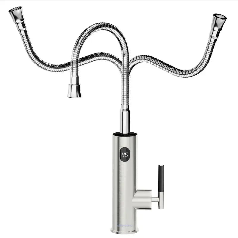 Electric Water Heater Hot Water Faucet 2 in 1 Basin Tap Tankless Geyser 220V Instant Water Heater Faucet