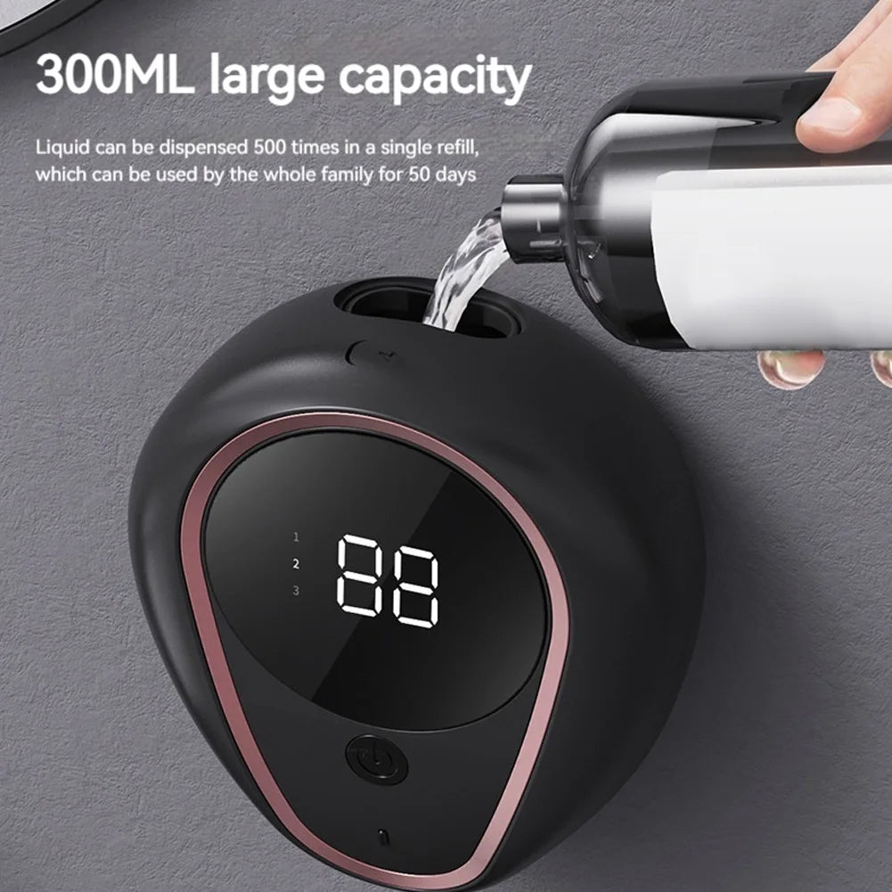 Automatic Wall Mount Foam Soap Dispenser , Hand Sanitizer Machine