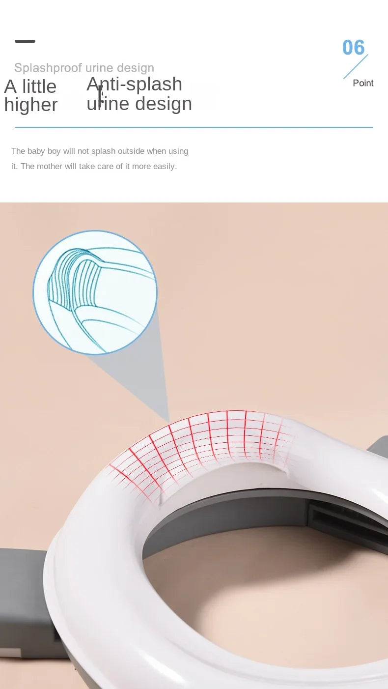 3 in 1 Travel Toilet Seat Foldable Children Potty with Bags Baby Pot Portable Silicone Baby Potty Training Toilet Seat