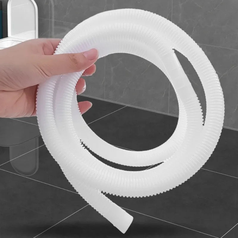 0.5/1/2/3M Washing Machine Draining Hoses Bendable Plastic Tube Faucet Extension Plumbing Hoses Air Conditioner Drain Hoses