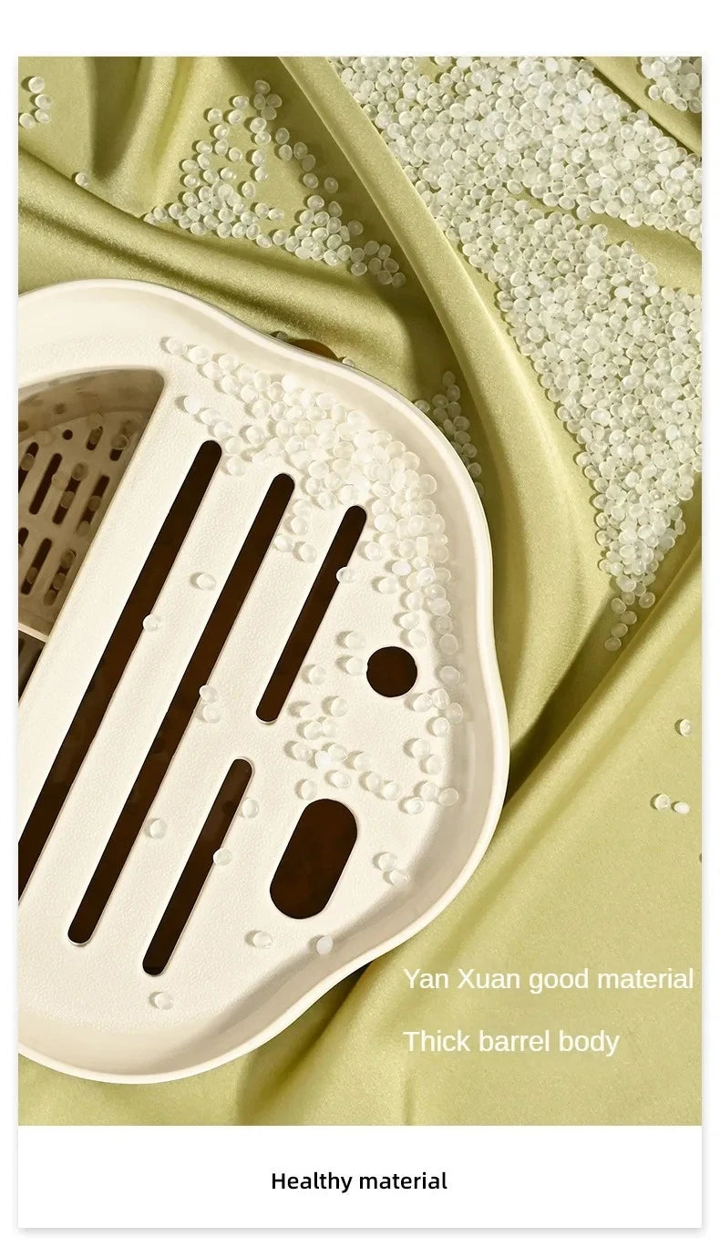 Kitchen Rotary Storage Knife Holder Cream Wind Multifunctional Storage Tool Holder Issued for Home Storage