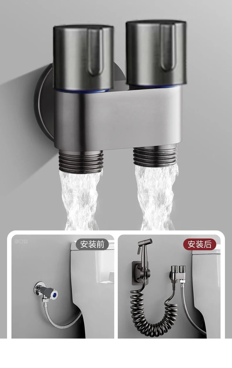 Handheld Toilet Bidet Faucet Sprayer Stainless Steel