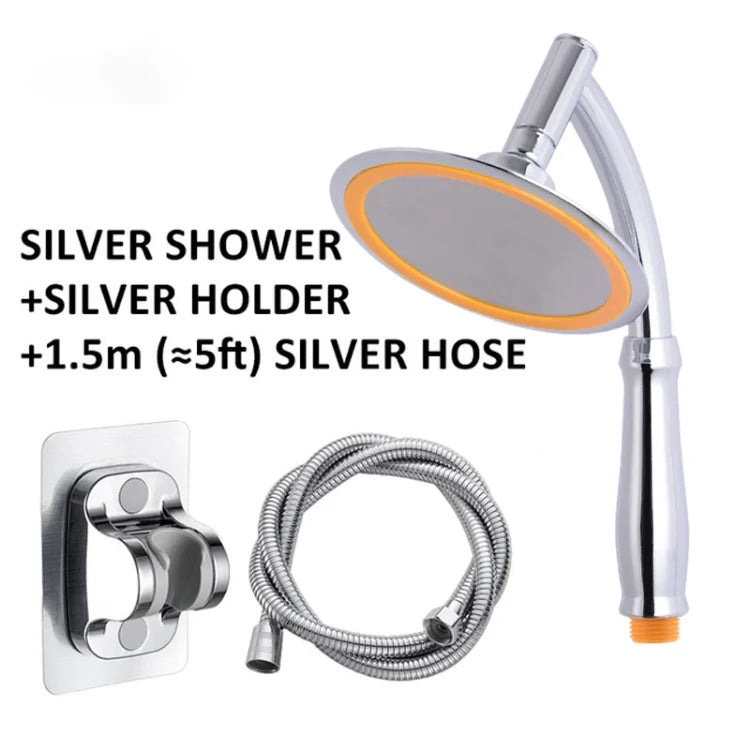 6 Inch High Pressure 360 Degrees Rotation Large Round Big Rainfall Sprayer