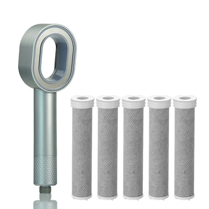 Filter Shower Head High Pressure Beauty Rain Faucet Shower head Filtration Purification