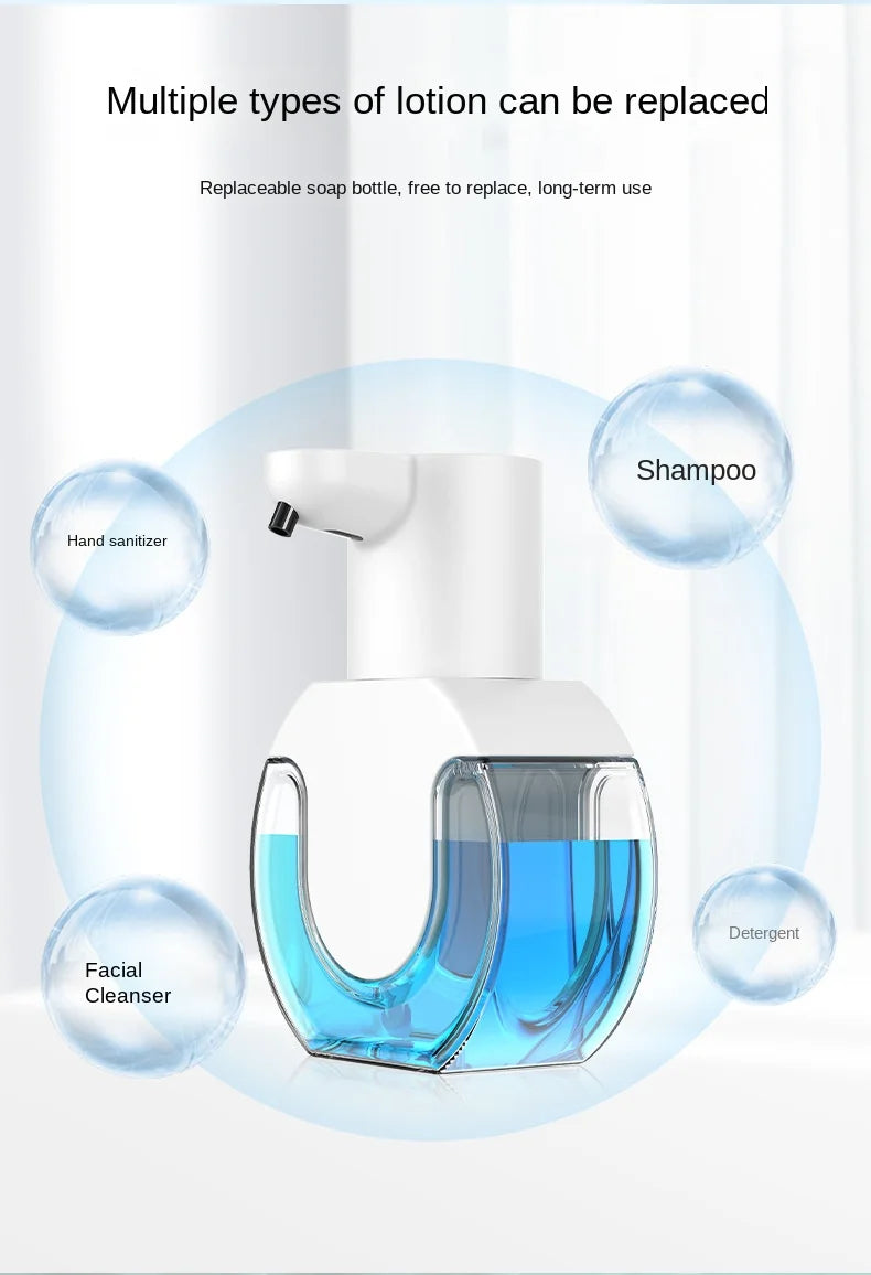 Smart Soap Dispenser 420ml Touchless Motion Sensor Washing Hand Device Wall-Mounted Liquid Soap Dispenser