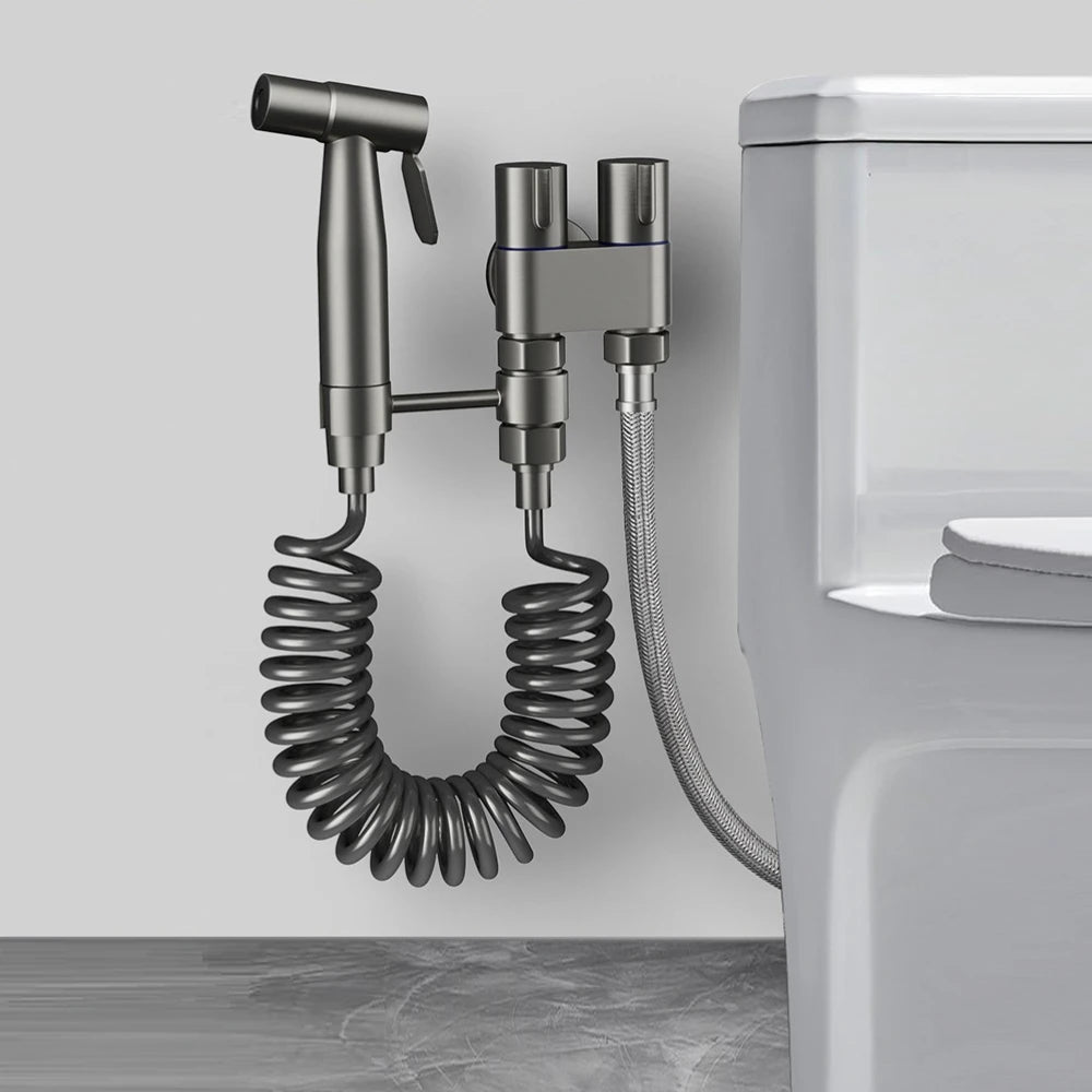 Handheld Toilet Bidet Faucet Sprayer Stainless Steel