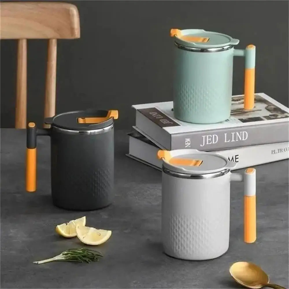 304 Stainless Steel Mug With Tea Leak Tea Cup Double Layer Coffee Cup