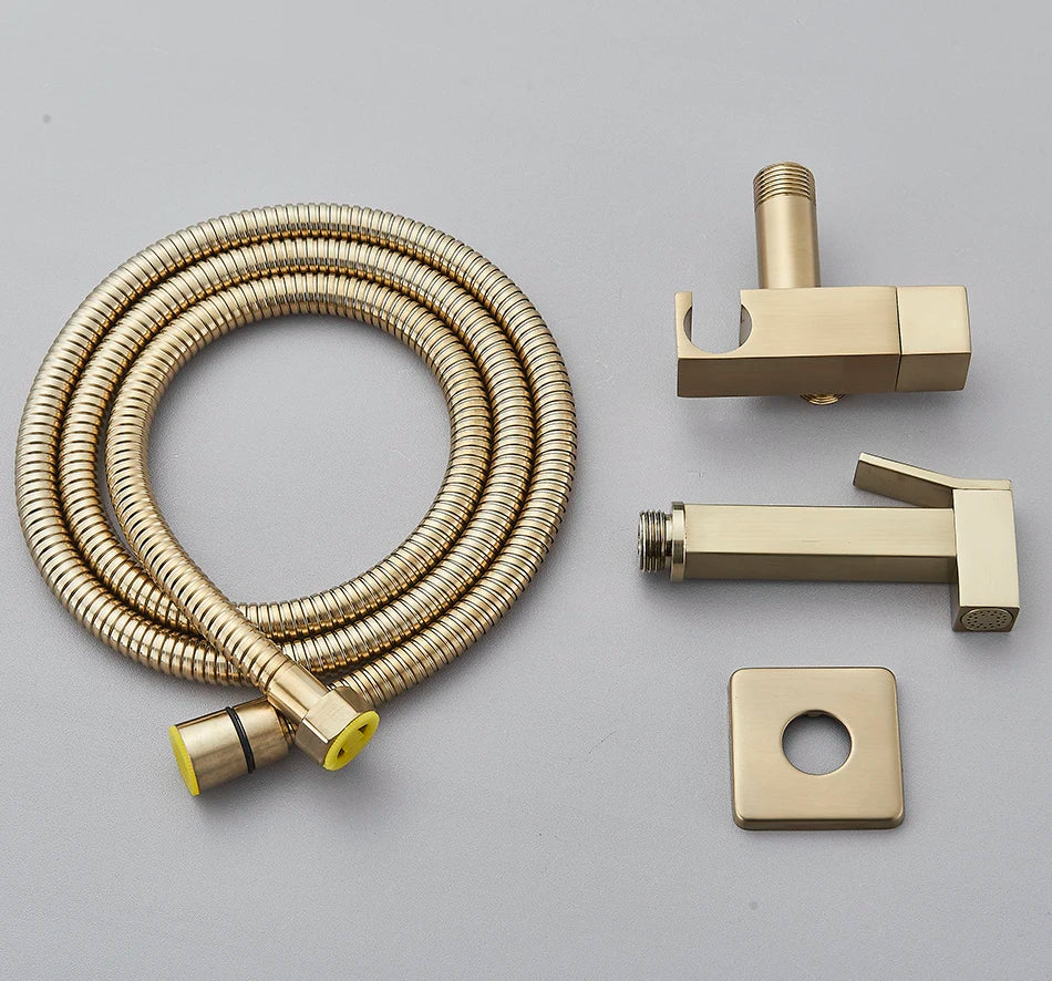 Bidet Faucet Brass Tap Washer Mixer Single Cold Water