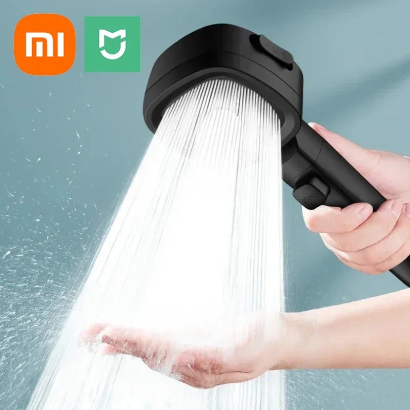 Shower Booster Showerhead Powerful Booster Modes Handheld Showers Head