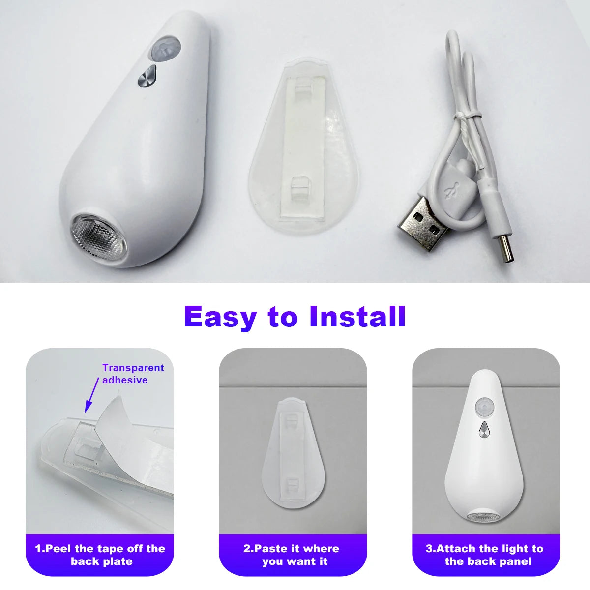 7Color Toilet Night Light Motion Sensor Light