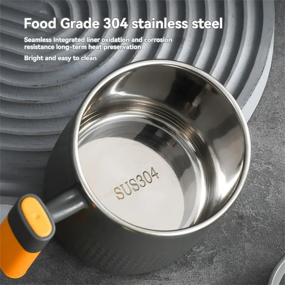 304 Stainless Steel Mug With Tea Leak Tea Cup Double Layer Coffee Cup