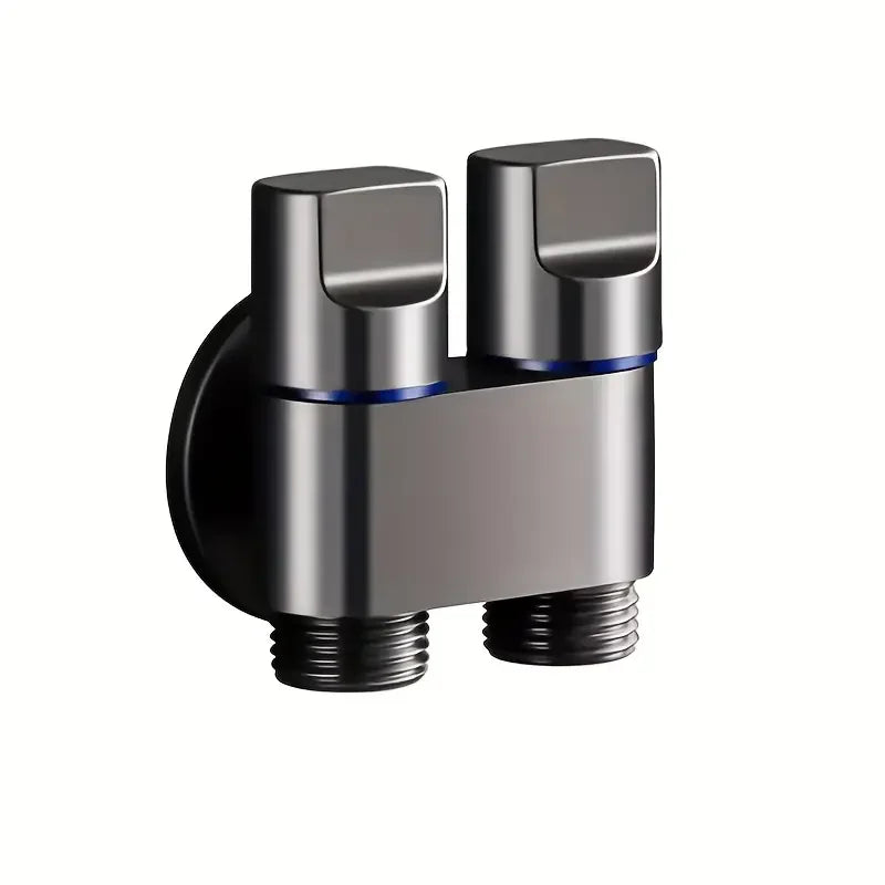 Stainless Steel Dual-Control Angle Valve, Anti-Backflow