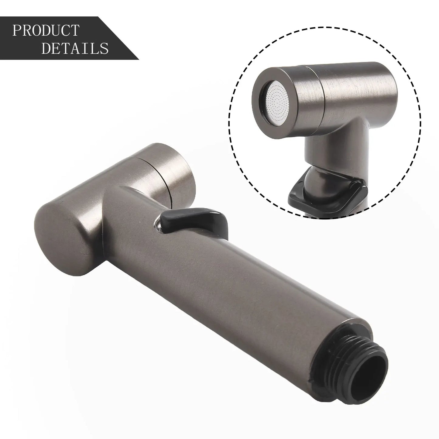 Spray Shower Head Handheld Toilet Bidet Douche Duarble Bathroom Sprayer