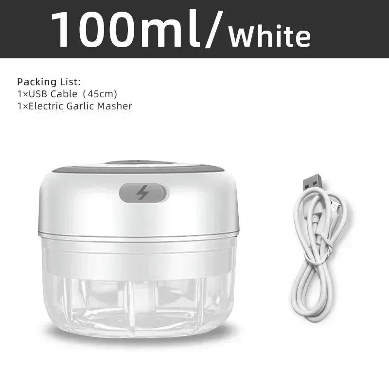 USB Kitchen Chopper ,One-Touch Operation