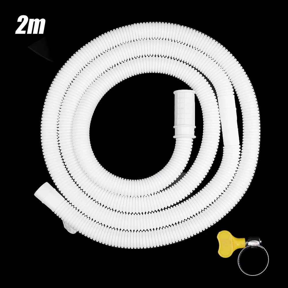 0.5/1/2/3M Washing Machine Draining Hoses Bendable Plastic Tube Faucet Extension Plumbing Hoses Air Conditioner Drain Hoses