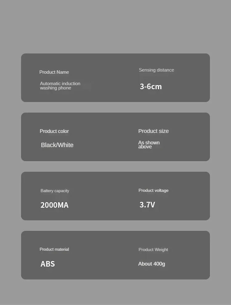 Intelligent Wall Mounted Sensing Soap Dispenser with Non-contact Infrared Bubbles Suitable for For Bathroom Smart Washing Hand