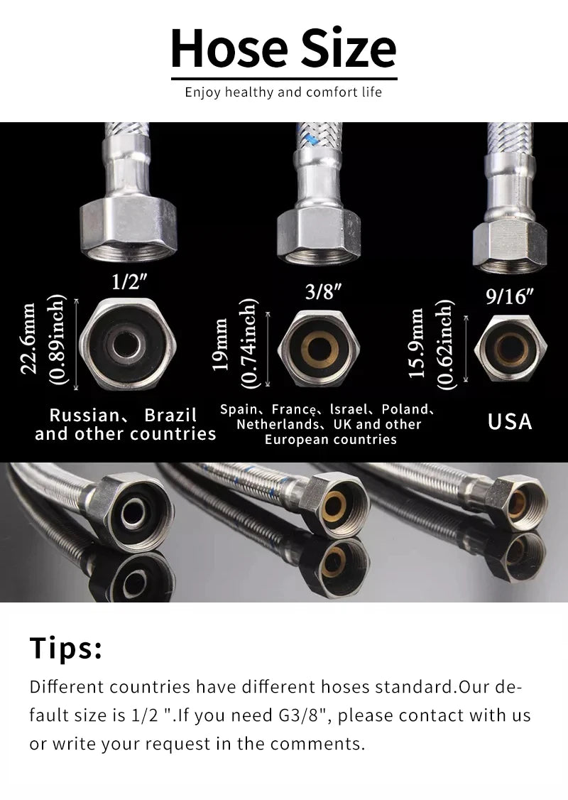 Pull Out Rotation Waterfall Black Stream Sprayer Head,6 Mode Gray Kitchen Faucets, Sink Mixer