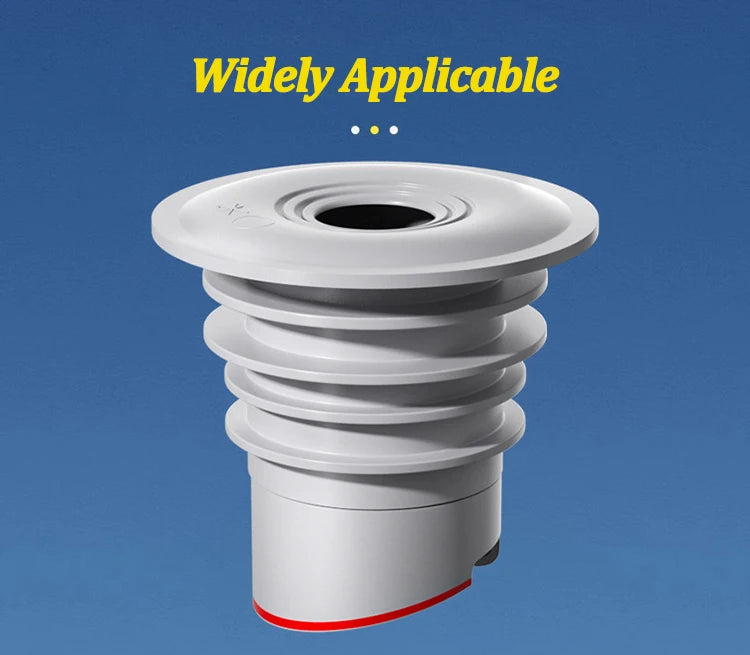Silicone Bathroom Sewer Seal Ring Kitchen Sink Sewer Pipe Plug Washing Machine Anti-odor Leakage Floor Drain Connector Stopper