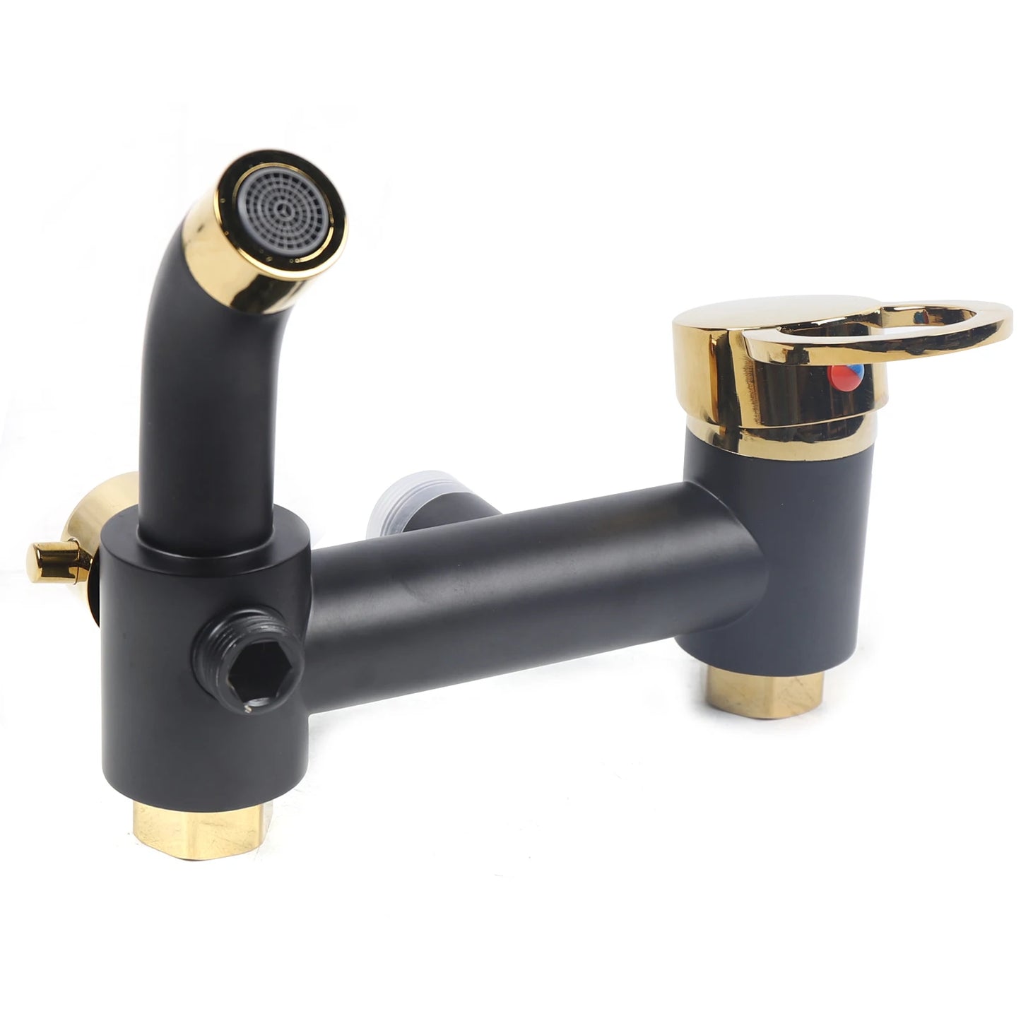 Black Shower Set Faucet Rainwater Manual System High-Quality