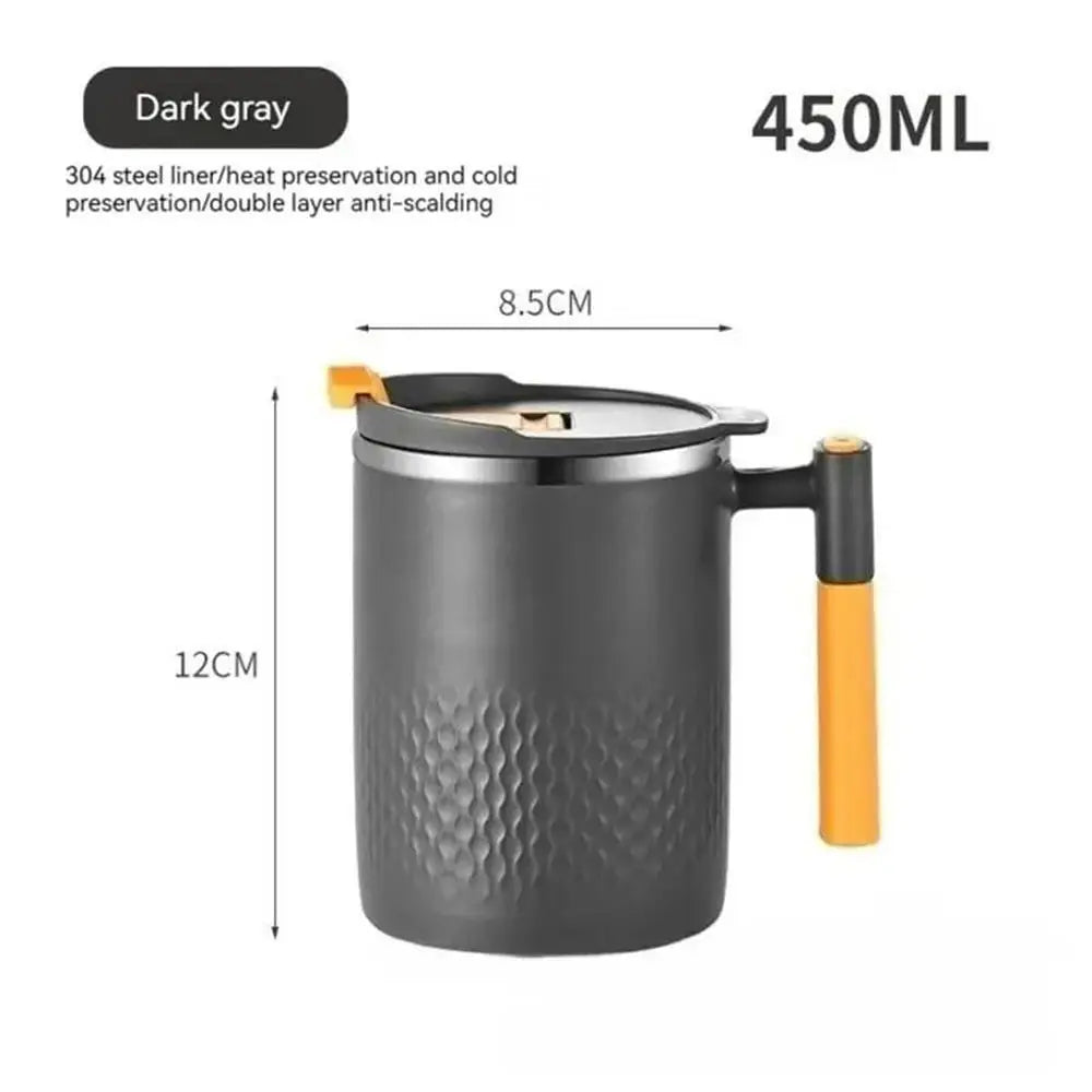 304 Stainless Steel Mug With Tea Leak Tea Cup Double Layer Coffee Cup