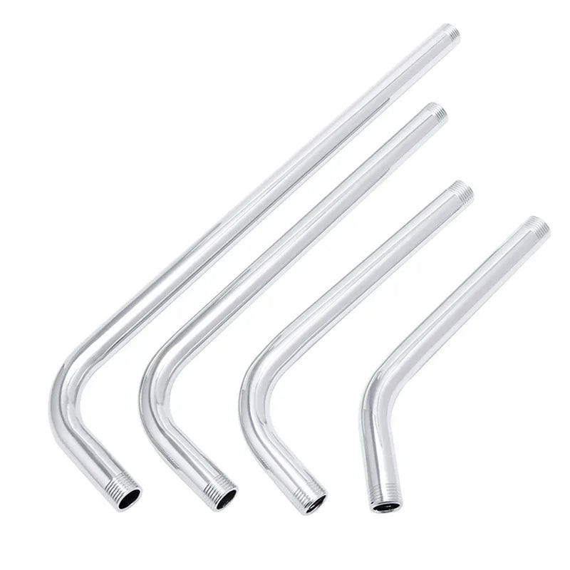 Wall-mounted Stainless Steel Shower Head Extension Arm Rain Extension Tube