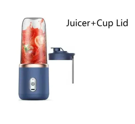 Portable Juicer Blender 400ml Electric Fruit Juicer USB Charging