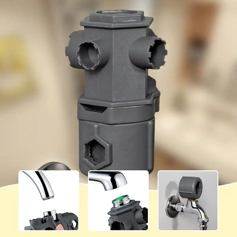 16 in 1 Wrench Tool Set For Faucet Kitchen Bathroom Multi-Purpose Maintenance Pipe Faucet Disassemble