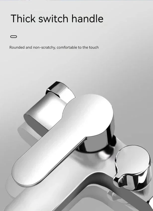 Bathroom Shower Faucet Mixing Valve Shower ,Shower Set Bathtub Mixing Switch Triple Hot and Cold Faucet