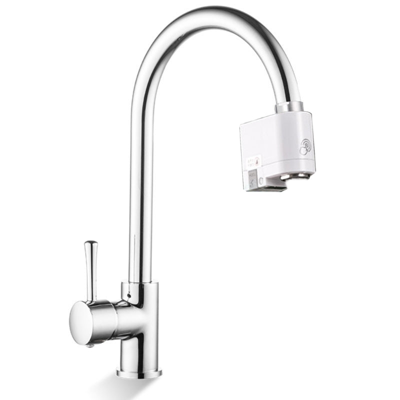 Smart Sensor Faucet Infrared Sensor Automatic Water Saver Tap Anti-overflow Kitchen Bathroom Inductive Faucet