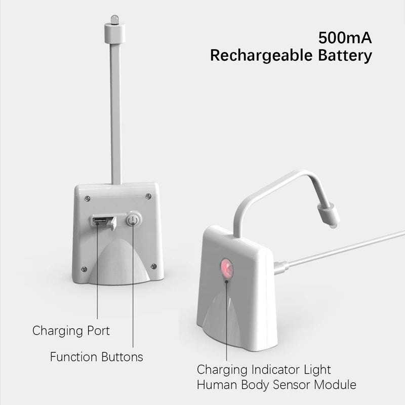 Motion Sensor Toilet Night Light 8-Color Changes