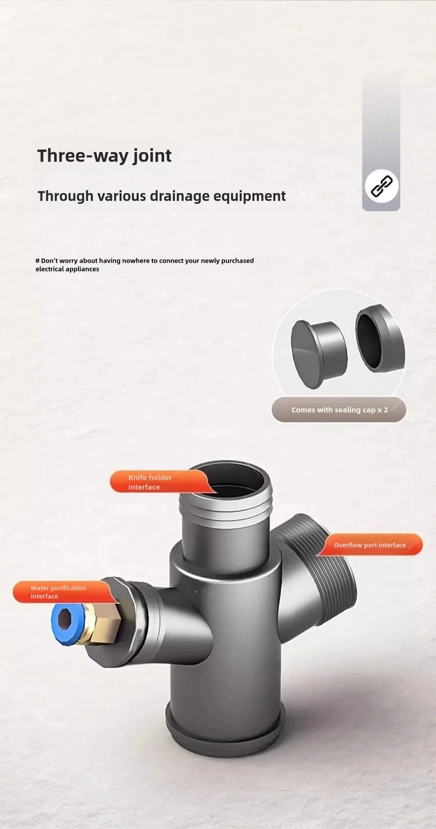 Kitchen Sink Sewer Odorous Drainage Pipe, Double Sink Drainage Pipe Set