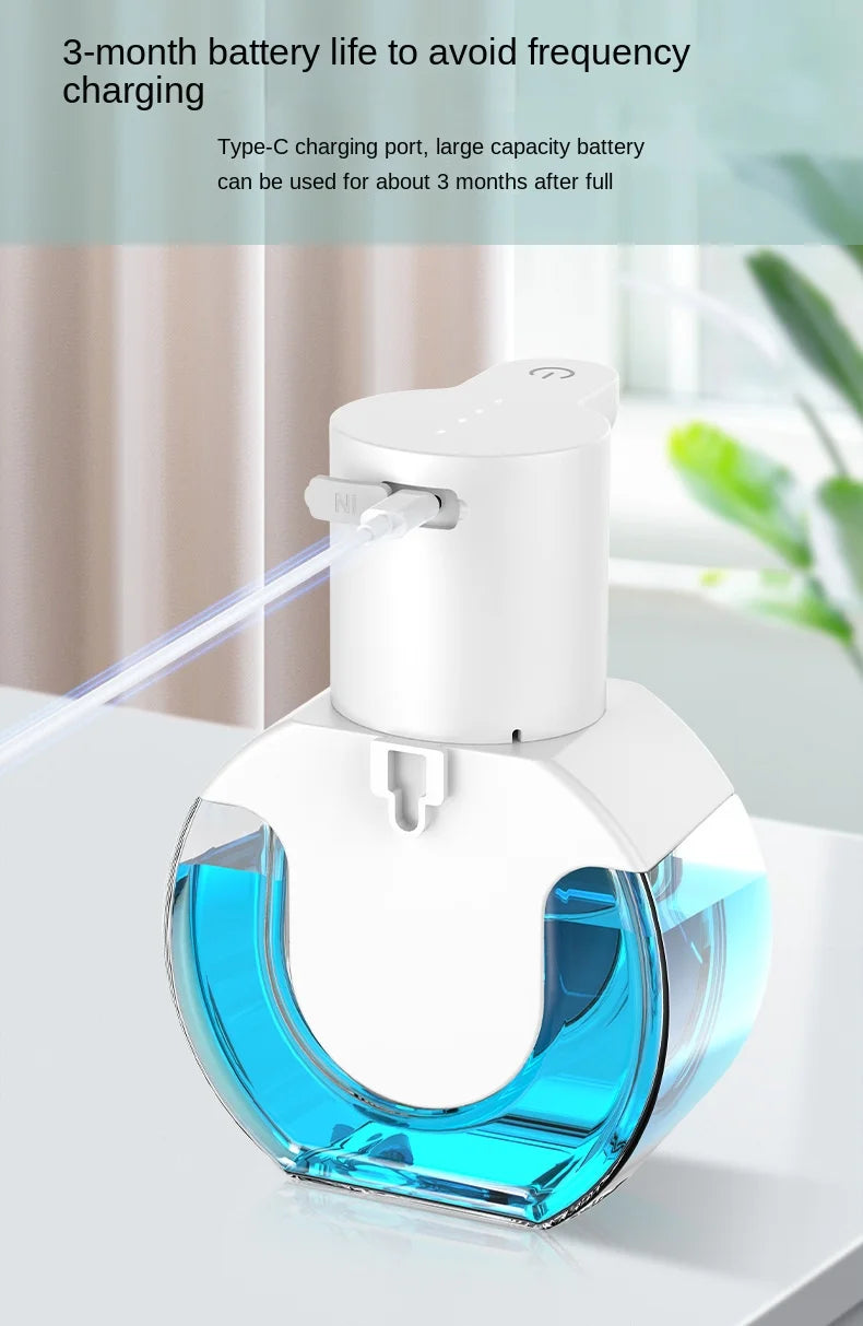 Smart Soap Dispenser 420ml Touchless Motion Sensor Washing Hand Device Wall-Mounted Liquid Soap Dispenser
