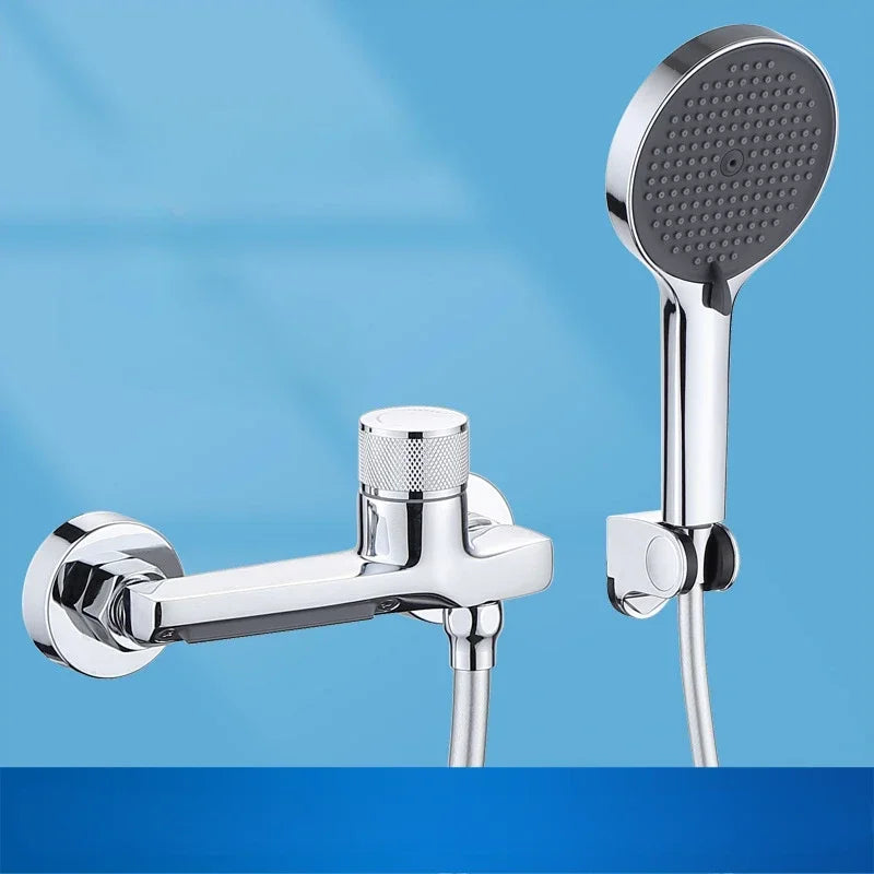 Gun Grey Shower Set , Bathroom Shower Faucet